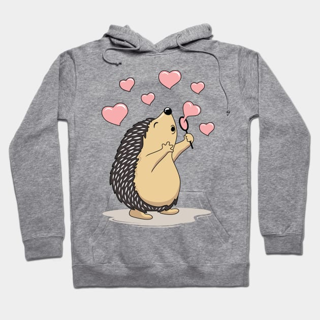 Prickly Love Hoodie by ManxHaven